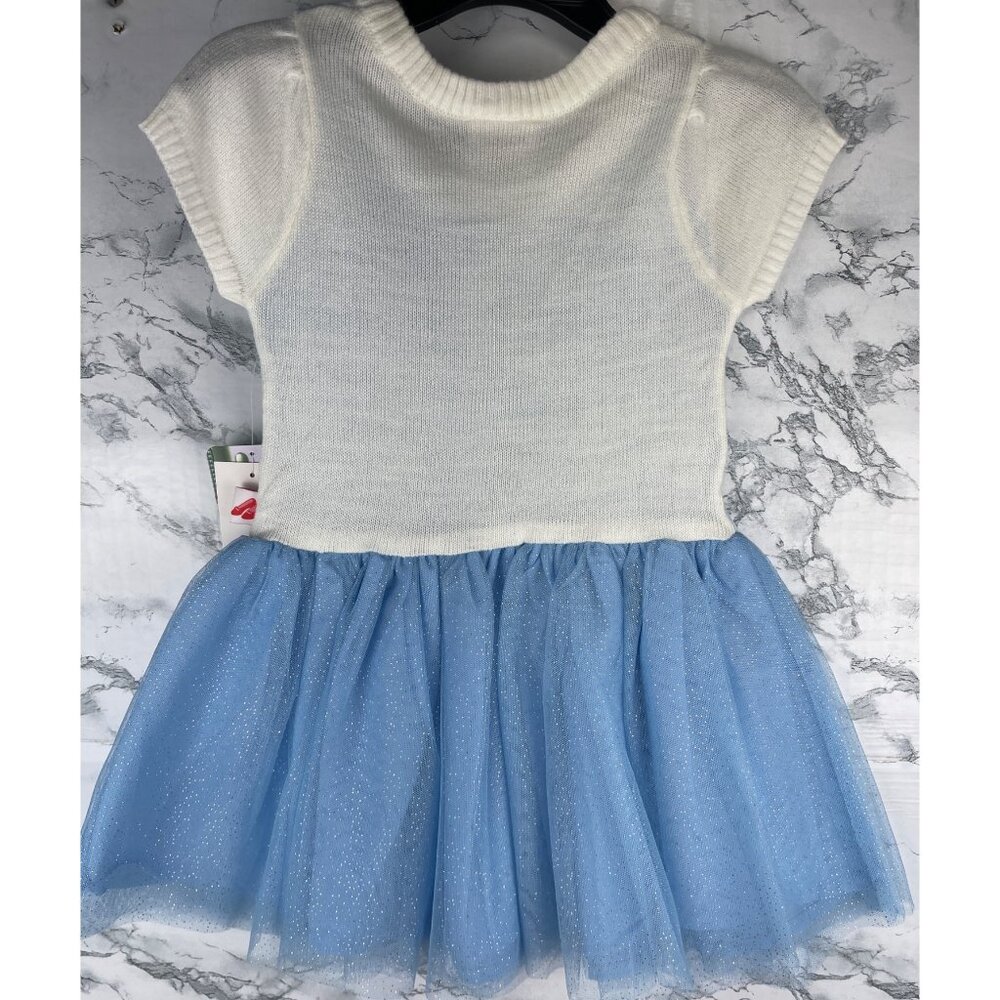 The Wizard Of Oz Dorothy Cosplay Dress 2T White & Blue Acrylic/Polyester - Picture 2 of 9
